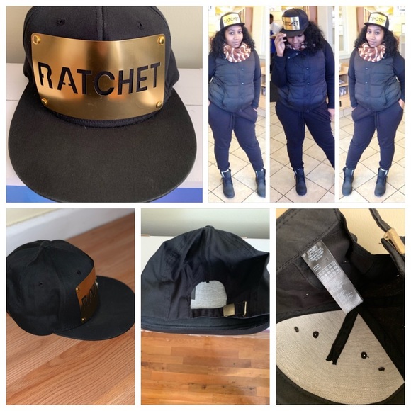 Forever 21 Accessories - Logo SnapBack Hat “Ratchet”